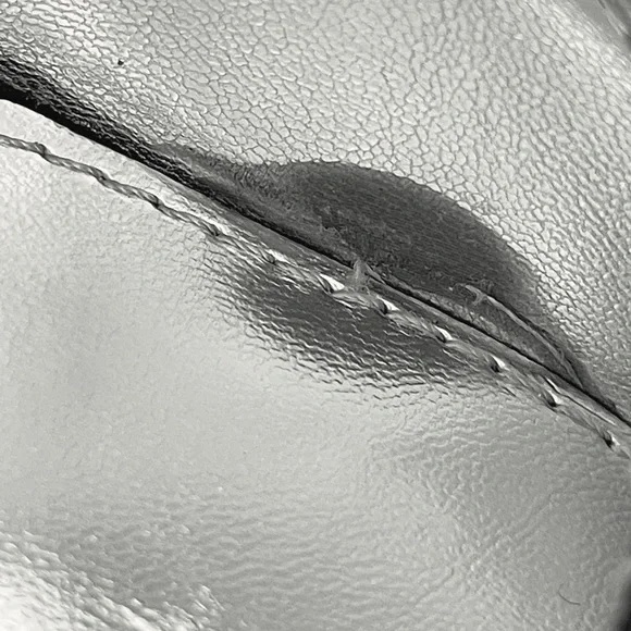 Suede and Rhinestones Platform Shoes - Picture 9 of 10